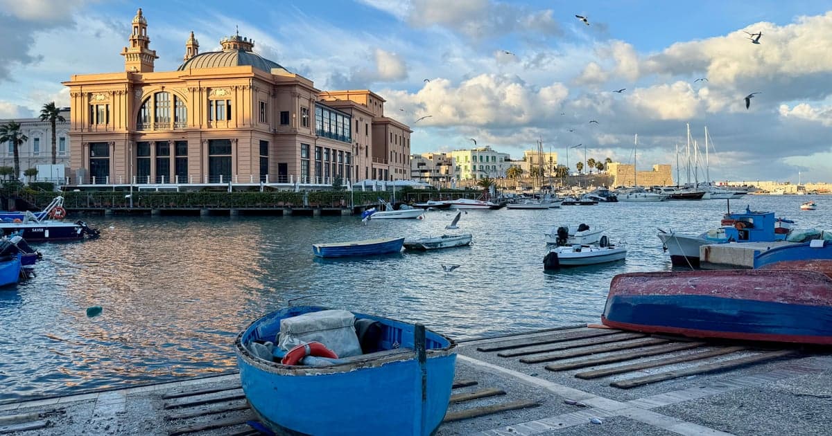 Rome to Bari: The Train, Even on the Day You Land